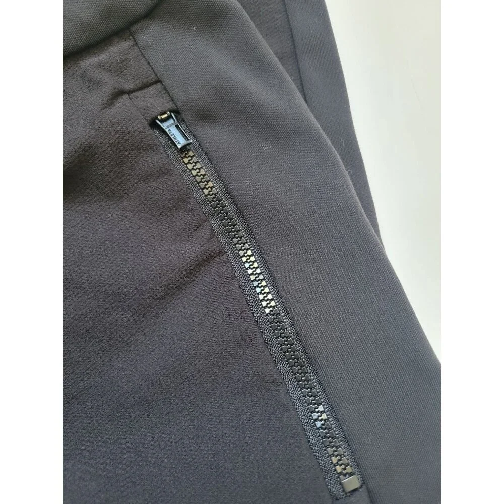 NWOT ATHLETA Headlands Hybrid Trek Jogger Women’s Size 10 Black Drawstring Pant - Picture 5 of 9